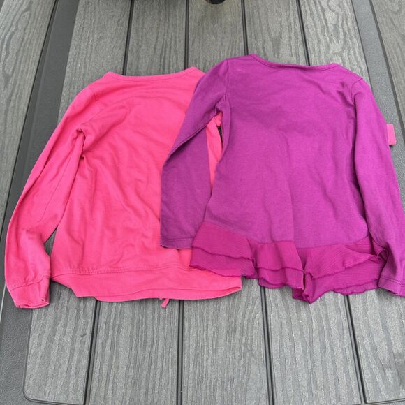 Lot of 2 Juicy Couture Girls Long Sleeves Pullover Shirts Size 6 & 7 - Picture 9 of 16